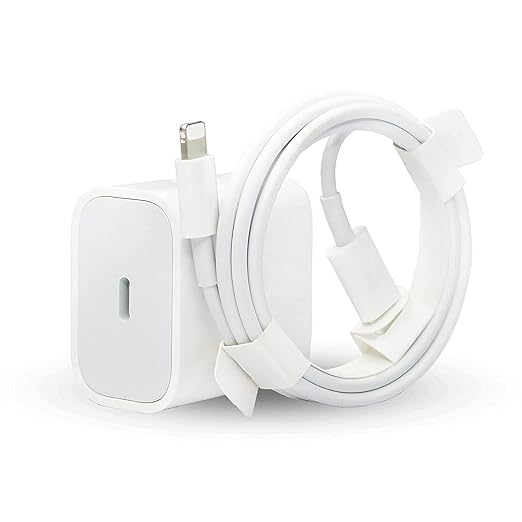 ZERO 20W Charger for iPhone 14 13 12 11Pro Pro Max Mini Series with Type C to Lightening Cable