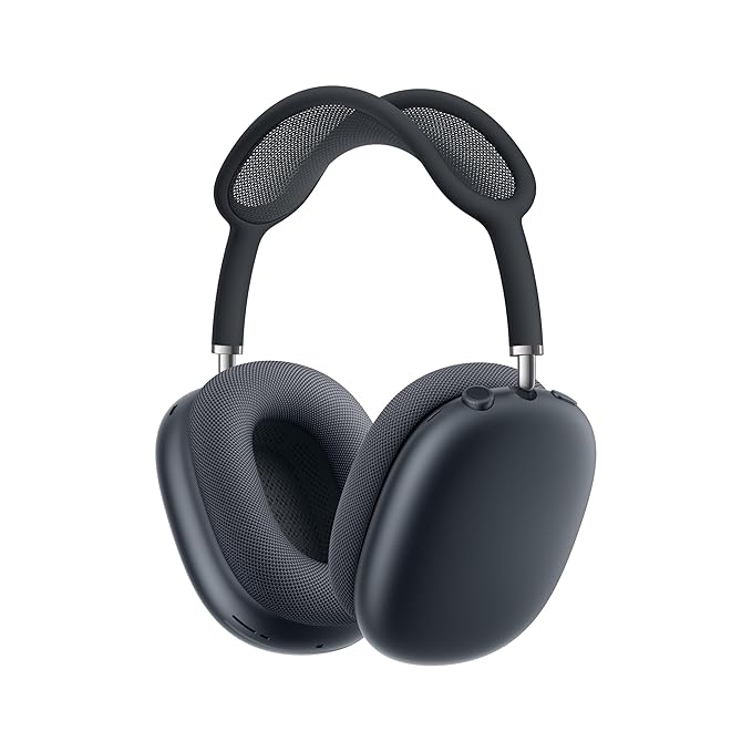 ZERO AirPods Max Wireless Over-Ear Headphones, Pro-Level Active Noise Cancellation, Transparency Mode, Personalised Spatial Audio, USB-C Charging, Bluetooth Headphones for Phone - Midnight