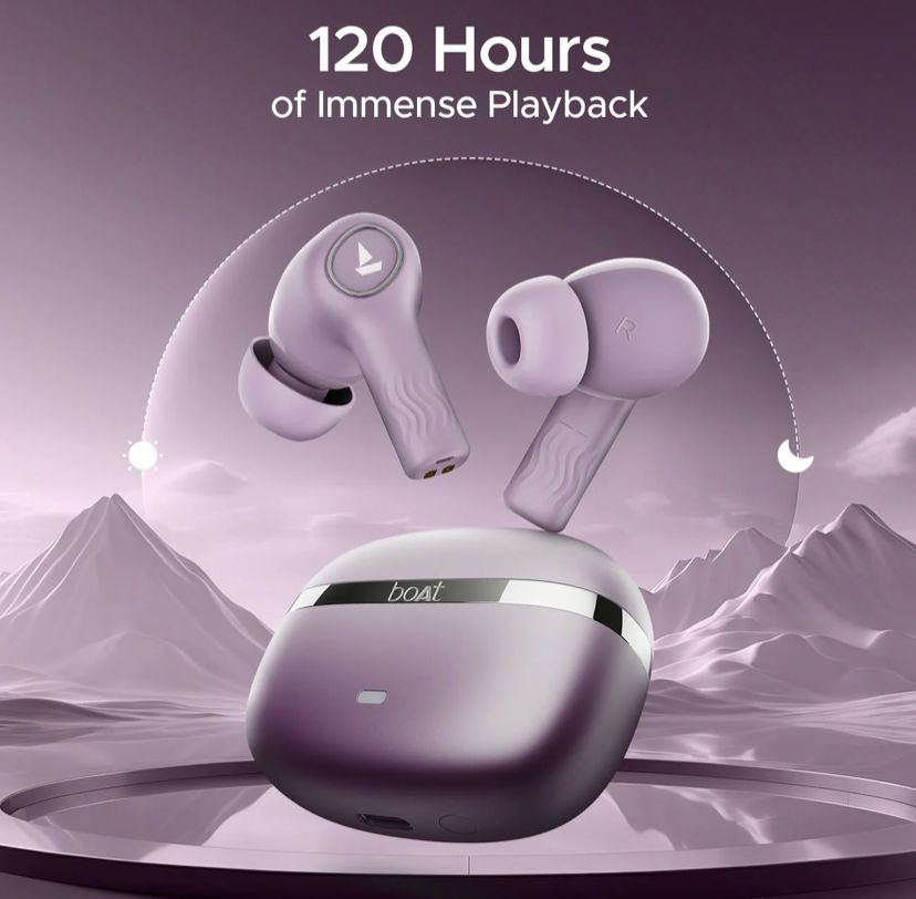 boAt Nirvana Ion ANC, Active Noise Cancellation