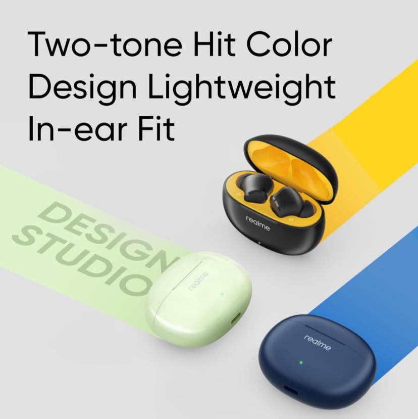 realme Buds T110 Bluetooth Truly Wireless in Ear Earbuds with mic