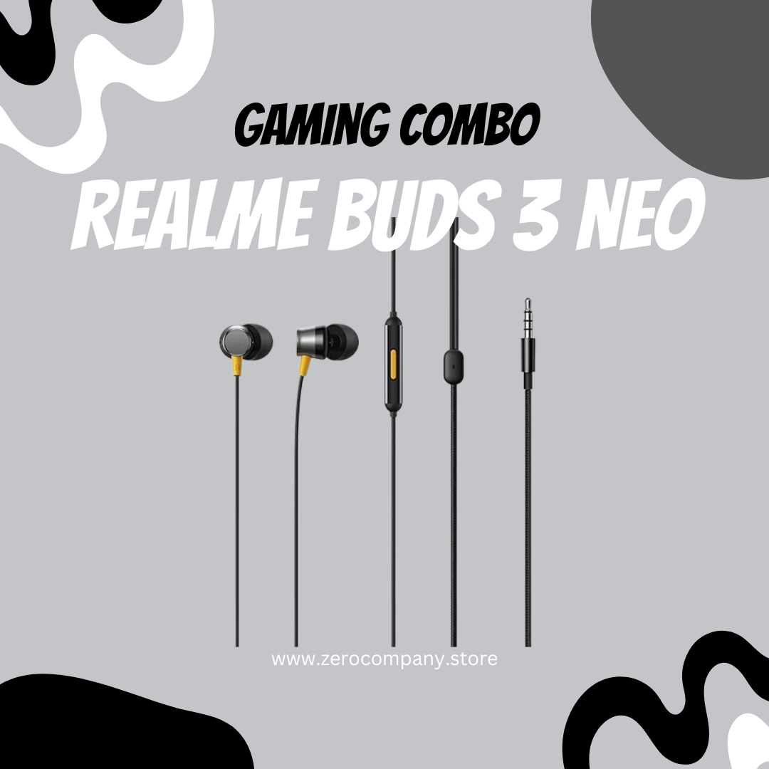 ZERO GAMING COMBO (mobile cooler, realme buds 3, 5xfinger slevees)
