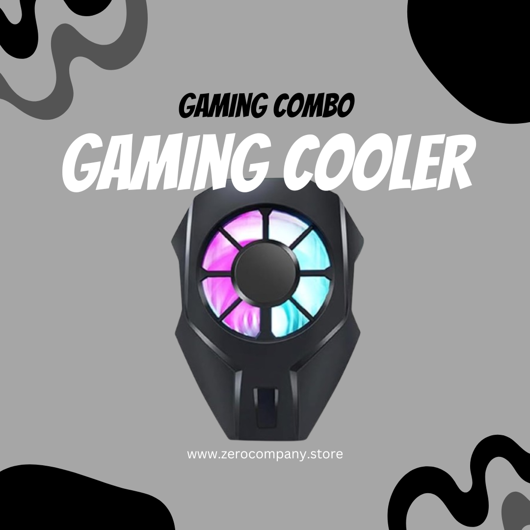 ZERO GAMING COMBO (mobile cooler, realme buds 3, 5xfinger slevees)