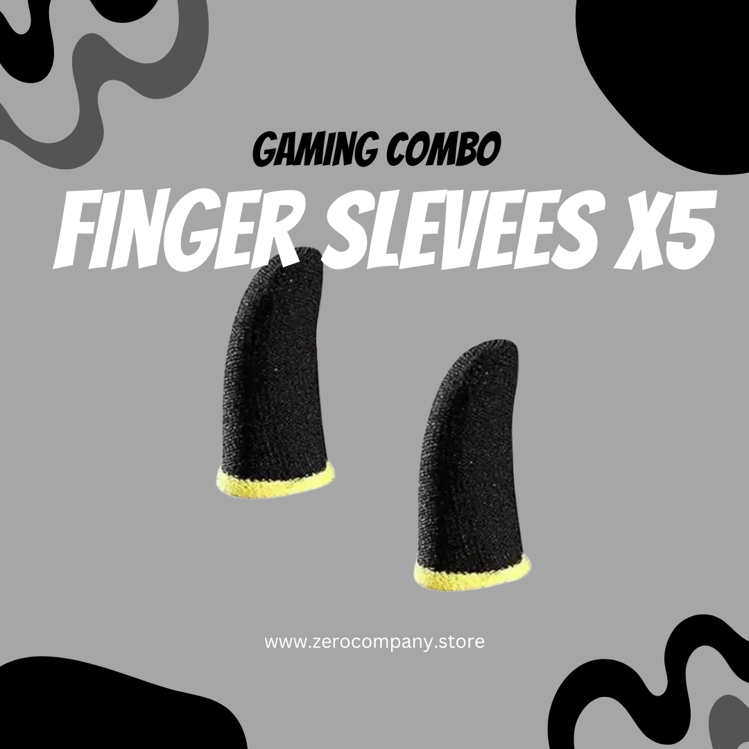 ZERO GAMING COMBO (mobile cooler, realme buds 3, 5xfinger slevees)